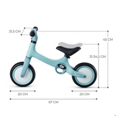 Draisienne bébé - KINDERKRAFT - TOVE - Jusqu'a 25 kg - Légere - Sum