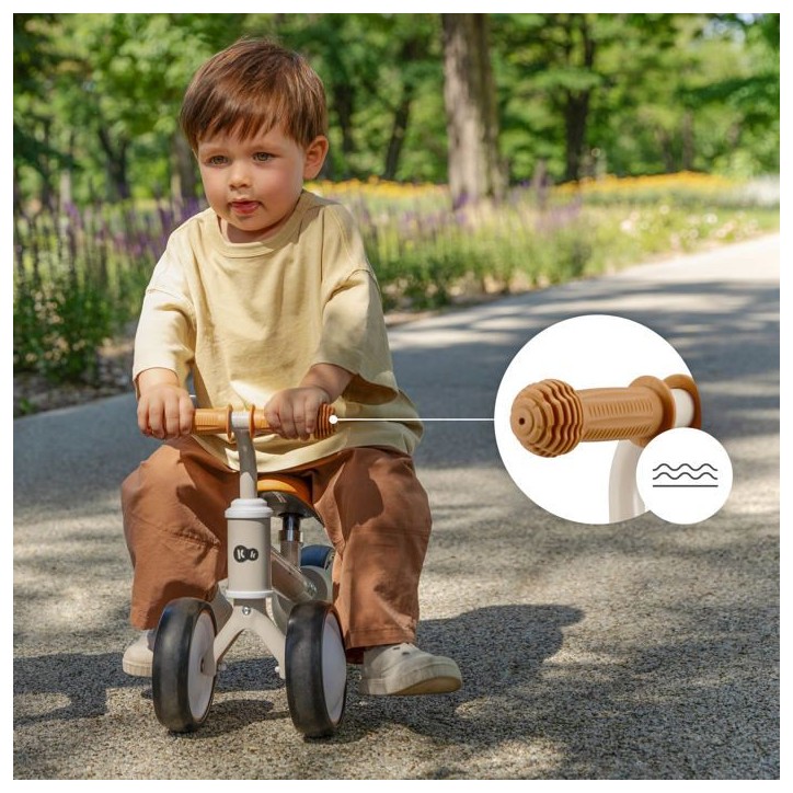 Draisienne Bébé Kinderkraft CUTIE, Mini Tricycle Léger 1,8 kg, Facile a Transporter, Design Original, Pour Enfants Des 1 An,