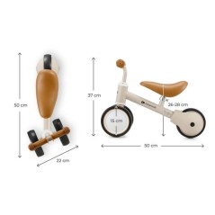 Draisienne Bébé Kinderkraft CUTIE, Mini Tricycle Léger 1,8 kg, Faci