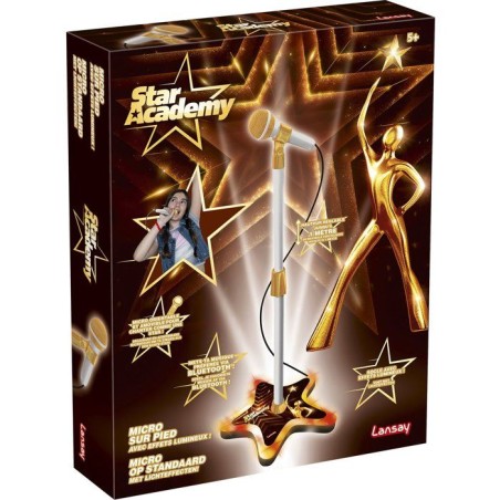 Jeu musical - LANSAY - STAR ACADEMY - MICRO SUR PIED LUMINEUX - Karaok