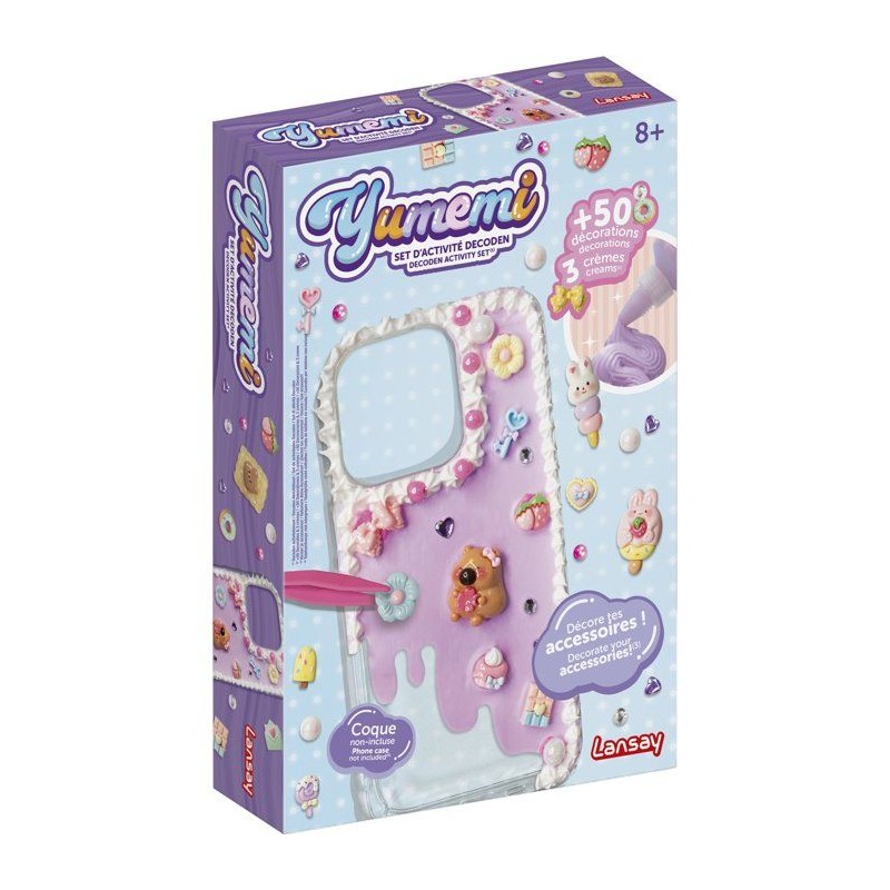 Kit customisation coque téléphone - LANSAY - YUMEMI - SET D'ACTIVITE