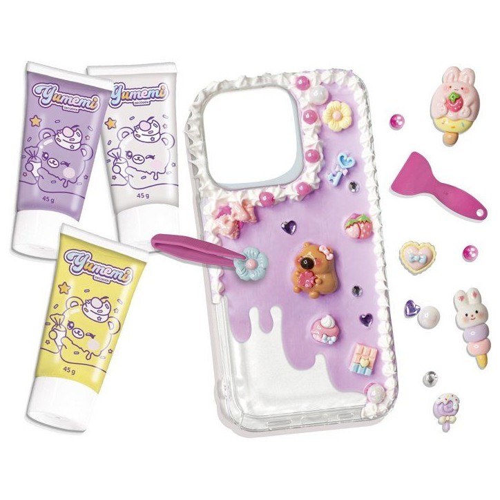 Kit customisation coque téléphone - LANSAY - YUMEMI - SET D'ACTIVITE DECODEN - Colle creme et décos - Des 8 ans Kit customisation coque téléphone - LANSAY - YUMEMI - SET D'ACTIVITE DECODEN - Colle creme et décos - Des 8 ans