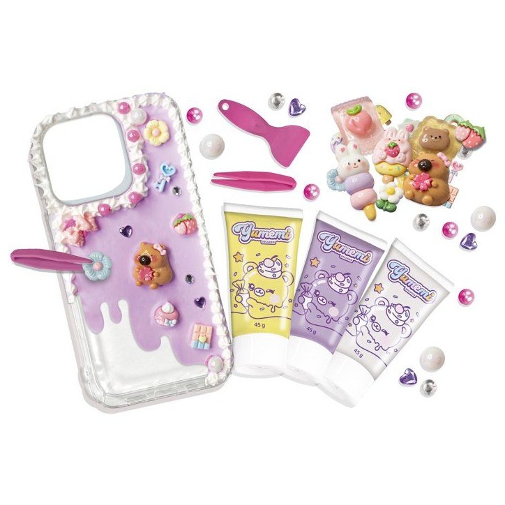 Kit customisation coque téléphone - LANSAY - YUMEMI - SET D'ACTIVITE DECODEN - Colle creme et décos - Des 8 ans Kit customisation coque téléphone - LANSAY - YUMEMI - SET D'ACTIVITE DECODEN - Colle creme et décos - Des 8 ans
