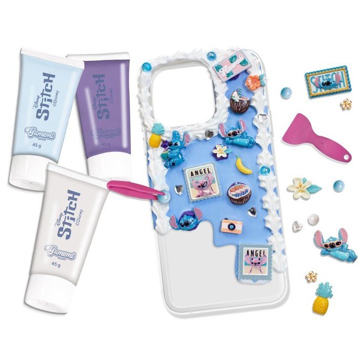 Kit customisation coque téléphone - LANSAY - YUMEMI - SET D'ACTIVITE DECODEN - STITCH & ANGEL - Colle creme et décos - Des 8 Kit customisation coque téléphone - LANSAY - YUMEMI - SET D'ACTIVITE DECODEN - STITCH & ANGEL - Colle creme et décos - Des 8