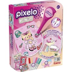 Loisir créatif - LANSAY - PIXELO KAWAII - jeu de coloriage - 6 illust