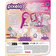 Loisir créatif - LANSAY - PIXELO KAWAII - jeu de coloriage - 6 illust
