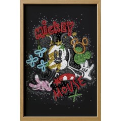 Jeu créatif - LANSAY - COLLECTION SEQUINS - MICKEY POP ART - Cadre en