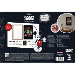 Jeu créatif - LANSAY - COLLECTION SEQUINS - MICKEY POP ART - Cadre en