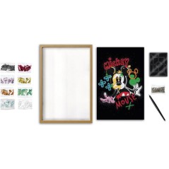 Jeu créatif - LANSAY - COLLECTION SEQUINS - MICKEY POP ART - Cadre en