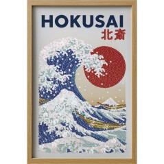 Jeu créatif - LANSAY - COLLECTION SEQUINS - LA GRANDE VAGUE HOKUSAI -
