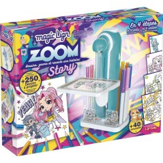 Loisir créatif - LANSAY - MAGIC LIGN - jeu de coloriage - PROJECTEUR