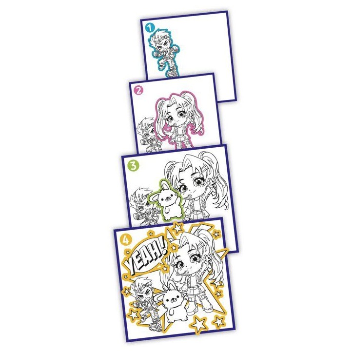 Loisir créatif - LANSAY - MAGIC LIGN - jeu de coloriage - PROJECTEUR ZOOMSTORY - 250+ dessins a projeter - Des 6 ans Loisir créatif - LANSAY - MAGIC LIGN - jeu de coloriage - PROJECTEUR ZOOMSTORY - 250+ dessins a projeter - Des 6 ans