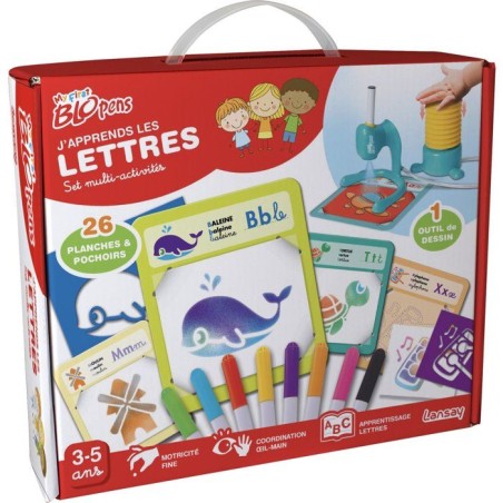Loisir créatif - LANSAY - MY FIRST BLOPENS - jeu de coloriage - SET M
