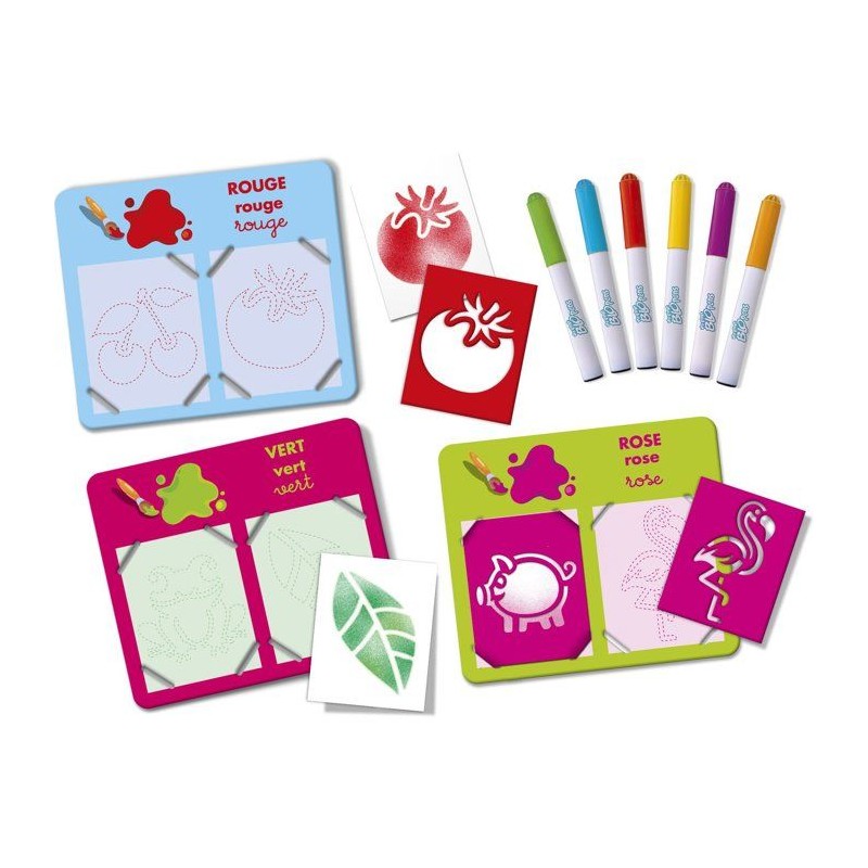 Loisir créatif - LANSAY - MY FIRST BLOPENS - jeu de coloriage - J'APP