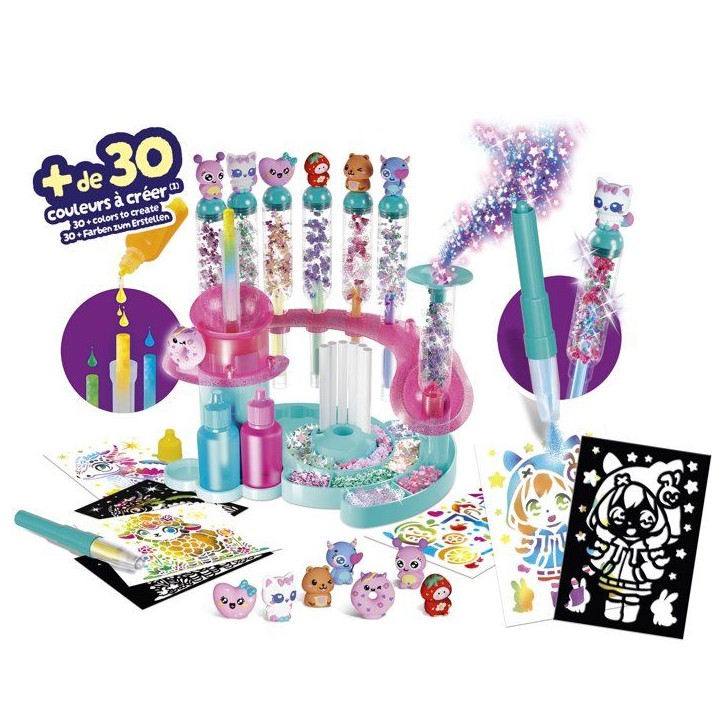 Loisir créatif - LANSAY - BLOPENS - jeu de coloriage - CREATION LAB 2 EN 1 - Des 6 ans