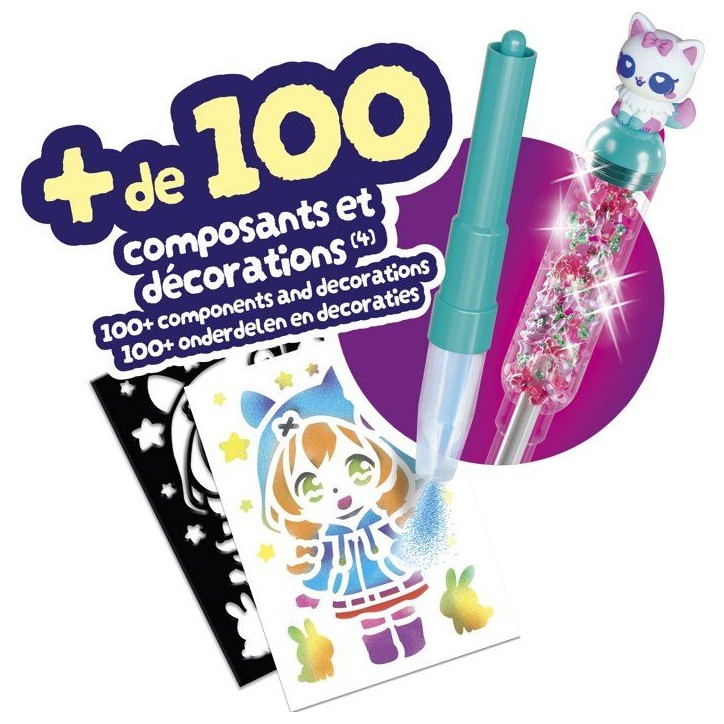 Loisir créatif - LANSAY - BLOPENS - jeu de coloriage - CREATION LAB 2 EN 1 - Des 6 ans