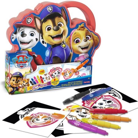 Loisir créatif - LANSAY - BLOPENS - jeu de coloriage - MALLETTE PAT'PATROUILLE - Des 4 ans