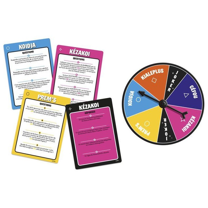 Jeu de societe - LANSAY - QU'EST-CE QUE TU VEUX QUE J'TE DISE ? - Jeu d'ambiance décalé - De 2 a 12 joueurs - Des 10 ans Jeu de societe - LANSAY - QU'EST-CE QUE TU VEUX QUE J'TE DISE ? - Jeu d'ambiance décalé - De 2 a 12 joueurs - Des 10 ans