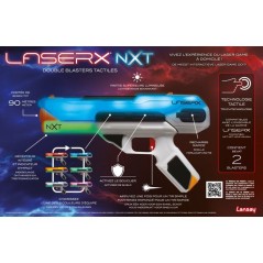Jeu de tir - laser game - LANSAY - LASER X NXT - DOUBLE BLASTERS TACTI