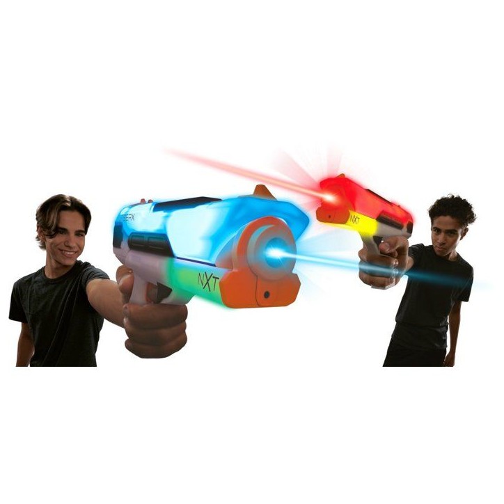 Jeu de tir - laser game - LANSAY - LASER X NXT - DOUBLE BLASTERS TACTILES - Pistolet laser pour enfant - Des 6 ans Jeu de tir - laser game - LANSAY - LASER X NXT - DOUBLE BLASTERS TACTILES - Pistolet laser pour enfant - Des 6 ans
