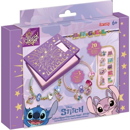 Loisir créatif - LANSAY - COFFRET BIJOUX ETINCELANTS - ANGEL - Des 6