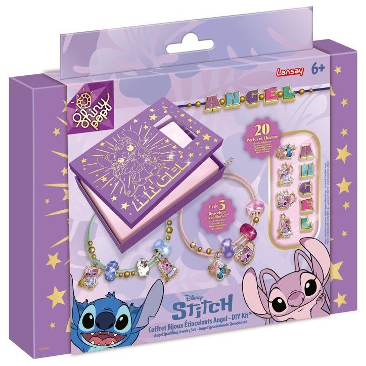 Loisir créatif - LANSAY - COFFRET BIJOUX ETINCELANTS - ANGEL - Des 6 ans Loisir créatif - LANSAY - COFFRET BIJOUX ETINCELANTS - ANGEL - Des 6 ans