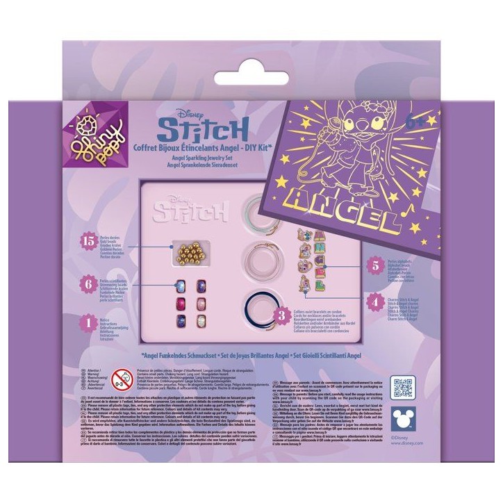 Loisir créatif - LANSAY - COFFRET BIJOUX ETINCELANTS - ANGEL - Des 6 ans Loisir créatif - LANSAY - COFFRET BIJOUX ETINCELANTS - ANGEL - Des 6 ans