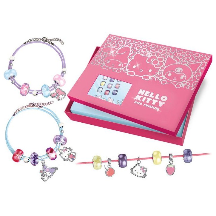 Loisir créatif - LANSAY - COFFRET BIJOUX ETINCELANTS - HELLO KITTY - Des 6 ans Loisir créatif - LANSAY - COFFRET BIJOUX ETINCELANTS - HELLO KITTY - Des 6 ans