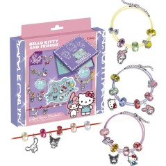 Loisir créatif - LANSAY - COFFRET BIJOUX ETINCELANTS - HELLO KITTY - Des 6 ans