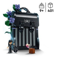 LEGO 76787 Le Sac a Dos de Mercredi - Mini Poupée et Minifigurine de la chose - Jeu de Construction des 9 ans - Maquette 3D - C