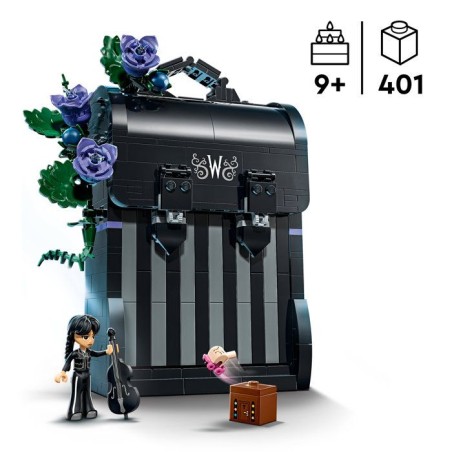LEGO 76787 Le Sac a Dos de Mercredi - Mini Poupée et Minifigurine de la chose - Jeu de Construction des 9 ans - Maquette 3D - C