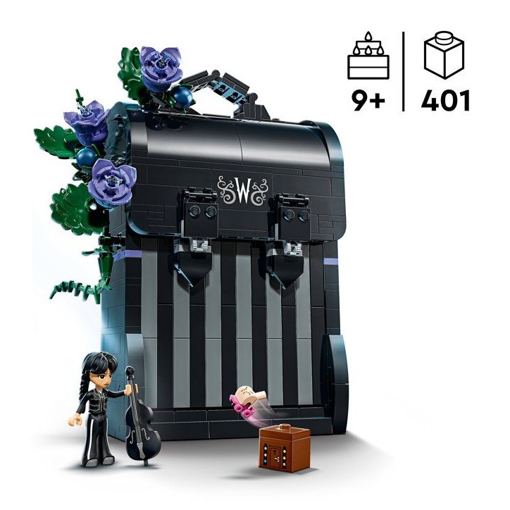 LEGO 76787 Le Sac a Dos de Mercredi - Mini Poupée et Minifigurine de la chose - Jeu de Construction des 9 ans - Maquette 3D - C LEGO 76787 Le Sac a Dos de Mercredi - Mini Poupée et Minifigurine de la chose - Jeu de Construction des 9 ans - Maquette 3D - C