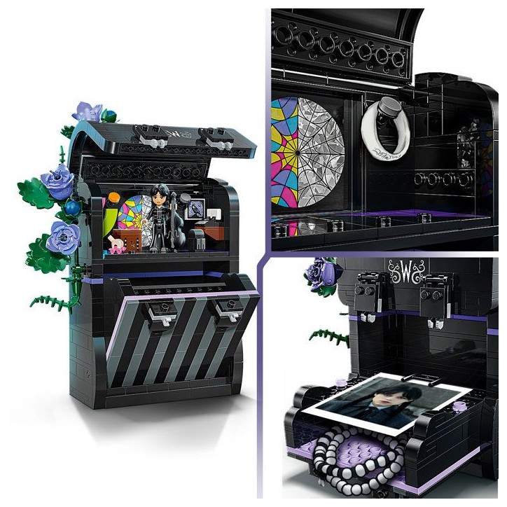 LEGO 76787 Le Sac a Dos de Mercredi - Mini Poupée et Minifigurine de la chose - Jeu de Construction des 9 ans - Maquette 3D - C LEGO 76787 Le Sac a Dos de Mercredi - Mini Poupée et Minifigurine de la chose - Jeu de Construction des 9 ans - Maquette 3D - C
