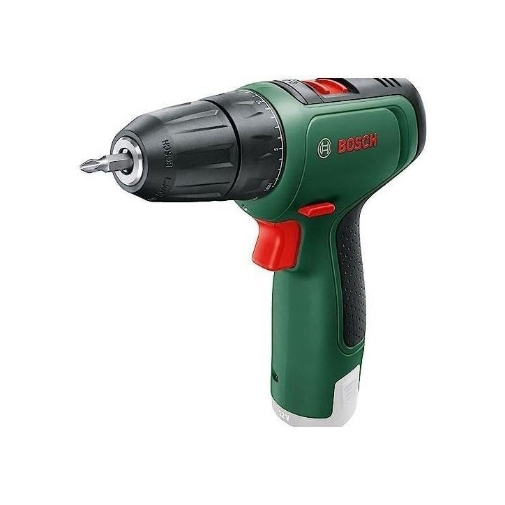 Perceuse visseuse - Bosch - EasyDrill 1200 - 2 batteries - Chargeur inclus - Mallette avec embouts Perceuse visseuse - Bosch - EasyDrill 1200 - 2 batteries - Chargeur inclus - Mallette avec embouts