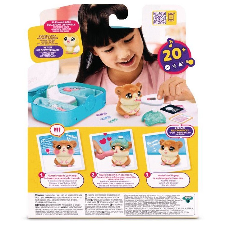 Kit vétérinaire - LITTLE LIVE PETS - Hamster Ouchies - Soins - Accessoires