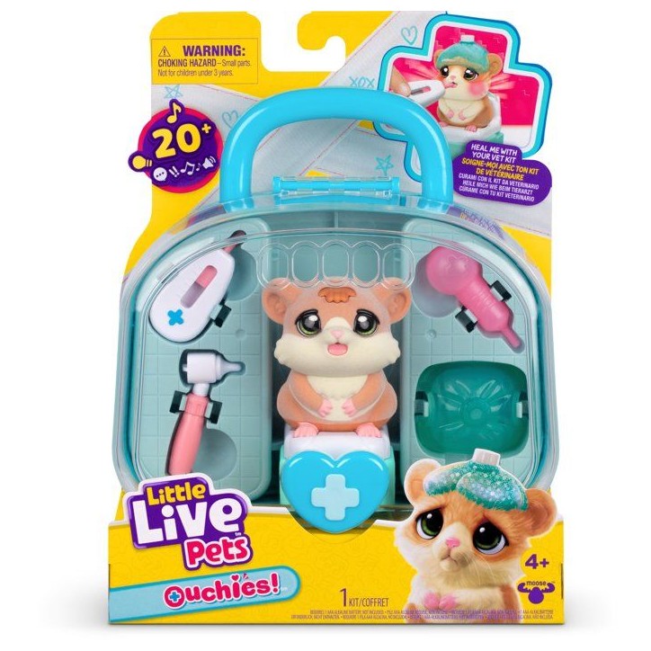 Kit vétérinaire - LITTLE LIVE PETS - Hamster Ouchies - Soins - Accessoires