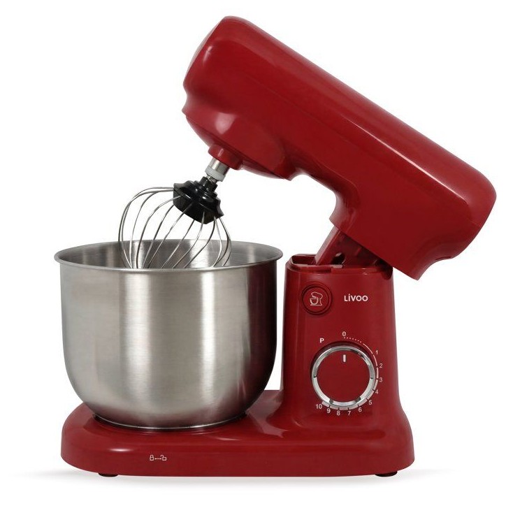 Robot pâtissier 3 L - LIVOO - DOP262R - 1500 W - 10 vitesses Robot pâtissier 3 L - LIVOO - DOP262R - 1500 W - 10 vitesses