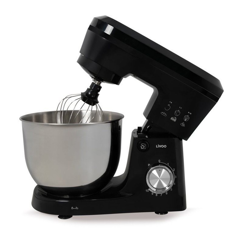 Robot pâtissier 5 L - LIVOO - DOP263N - 1500 W - Grande capacité