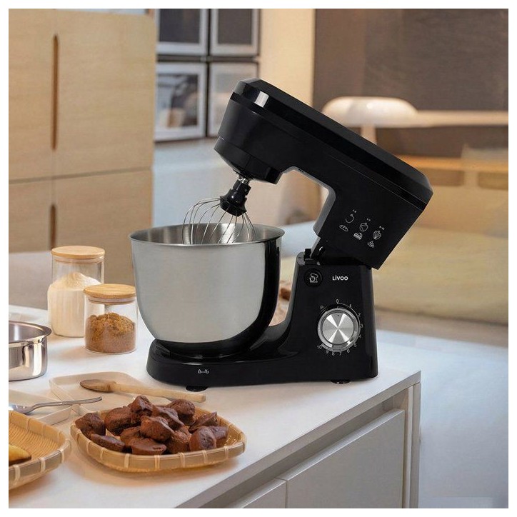 Robot pâtissier 5 L - LIVOO - DOP263N - 1500 W - Grande capacité Robot pâtissier 5 L - LIVOO - DOP263N - 1500 W - Grande capacité