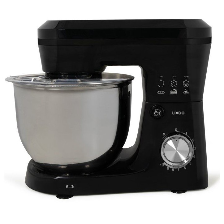 Robot pâtissier 5 L - LIVOO - DOP263N - 1500 W - Grande capacité Robot pâtissier 5 L - LIVOO - DOP263N - 1500 W - Grande capacité