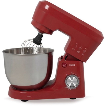 Robot pâtissier 5 L - LIVOO - DOP263R - 1500 W - Multifonction