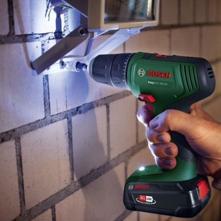 Perceuse Visseuse EasyDrill 18V-40 (2x 1,5Ah) + AL18V-20 in carrying case