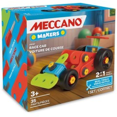 Jeu de construction - MECCANO - Makers Voiture 2 en 1 APM12101 - 35 pieces - Transformable - Enfant