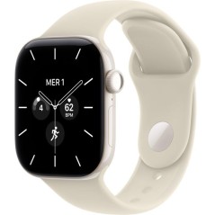 APPLE Watch Series 12 GPS + Cellular - 42mm - Boîtier Pearl White Cé