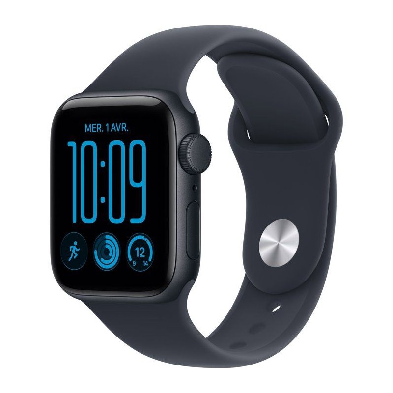 APPLE Watch SE 3 GPS - 40mm - Boîtier Midnight Aluminium - Bracelet N