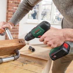 Pack 2 outils Bosch - Perceuse a percussion UniversalImpact 18 + Scie