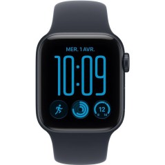 APPLE Watch SE 3 GPS - 40mm - Boîtier Midnight Aluminium - Bracelet Navy Blue Sport Band - S/M