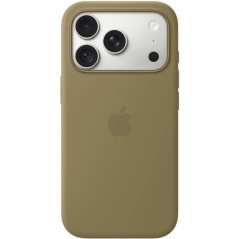 APPLE iPhone 18 Pro - Coque en silicone avec MagSafe - Olive