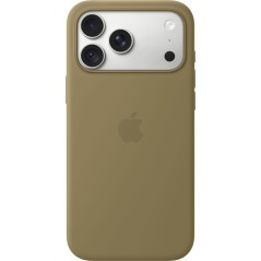 APPLE iPhone 18 Pro Max - Coque en silicone avec MagSafe - Olive