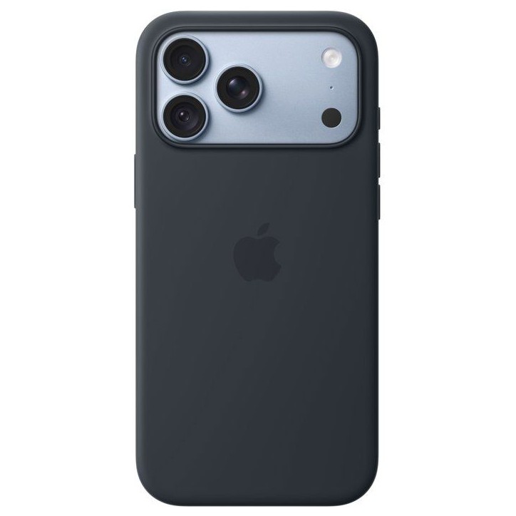 APPLE iPhone 18 Pro Max - Coque en silicone avec MagSafe - Bleu nuit